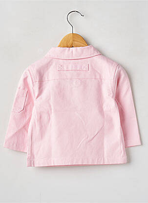 Blouse manches longues manches longues rose WEEK END A LA MER fille