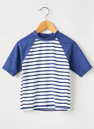 T-shirt stretch manches courtes bleu WEEK END A LA MER garcon