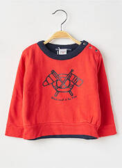 Pull rouge WEEK END A LA MER pour garçon seconde vue