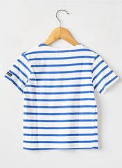 T-shirt bleu WEEK END A LA MER pour fille seconde vue