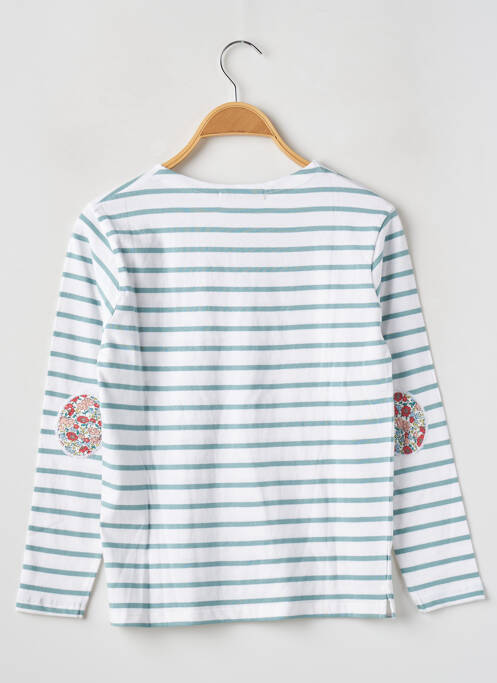 T-shirt vert WEEK END A LA MER fille