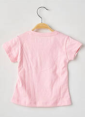 T-shirt rose WEEK END A LA MER pour fille seconde vue