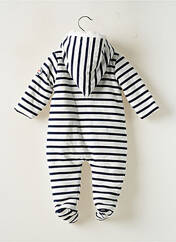Combi-pantalon bleu WEEK END A LA MER pour enfant seconde vue