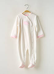 Pyjama blanc WEEK END A LA MER pour fille seconde vue
