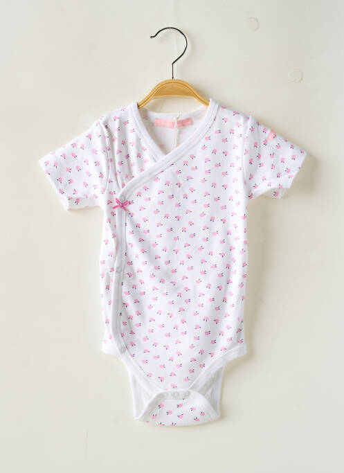 Body lingerie rose WEEK END A LA MER pour fille