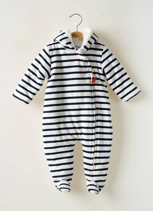 Combi-pantalon bleu WEEK END A LA MER pour enfant