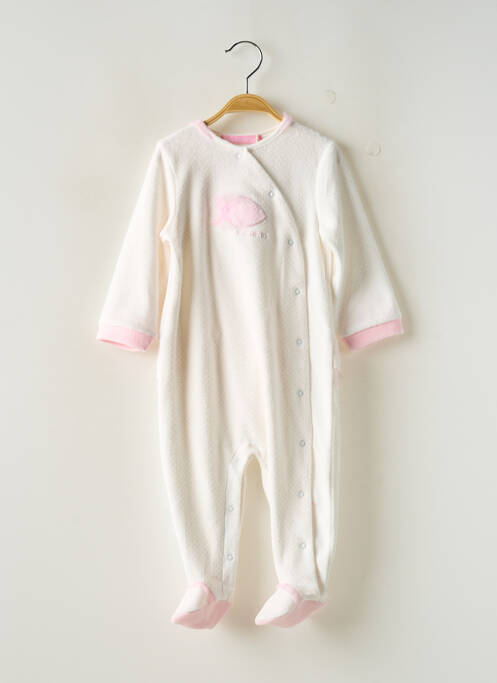 Pyjama blanc WEEK END A LA MER pour fille