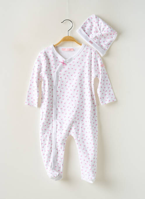 Pyjama rose WEEK END A LA MER pour fille