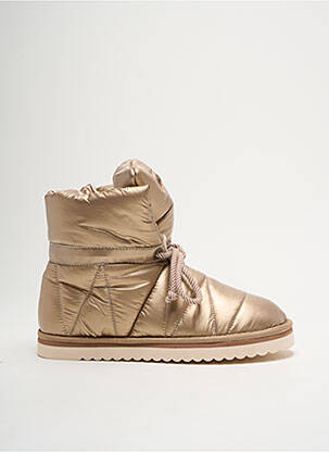 Bottines/boots fourrée talon plat jusqu'à 3cm or ARMISTICE femme