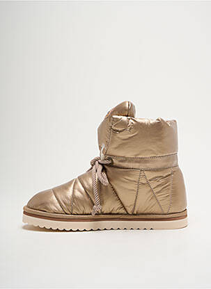 Bottines/boots fourrée talon plat jusqu'à 3cm or ARMISTICE femme