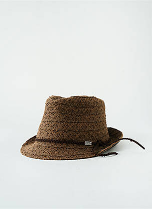 Chapeau marron BANANA MOON pour femme