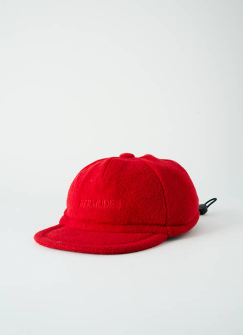 Casquette rouge BERMUDES pour homme