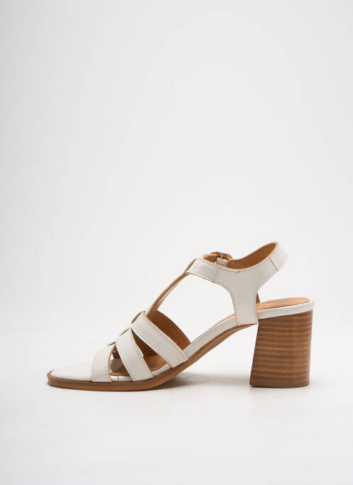 Sandales/Nu pieds blanc ALIWELL pour femme