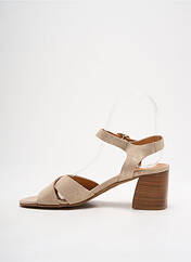 Sandales/Nu pieds beige ALIWELL pour femme seconde vue