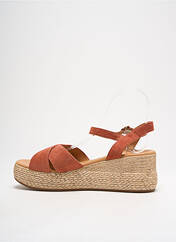 Sandales/Nu pieds orange ALIWELL pour femme seconde vue