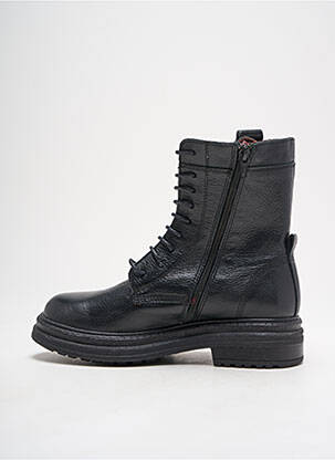Bottines/boots matière lisse talon de 4 à 6cm noir ALIWELL femme