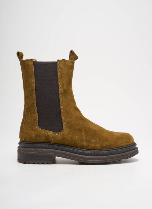 Bottines/Boots vert ALIWELL pour femme