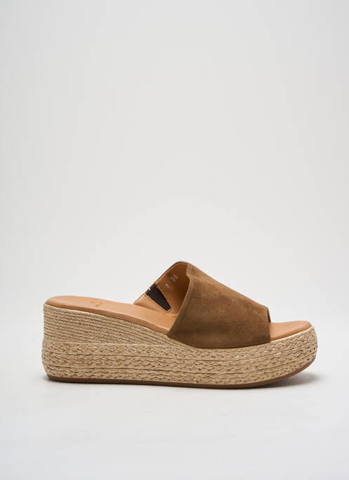 Mules/Sabots marron ALIWELL pour femme
