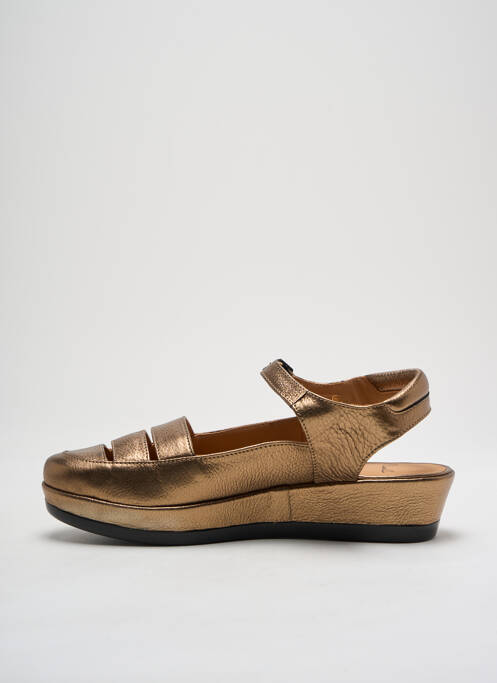 Sandales/Nu pieds marron ALIWELL pour femme