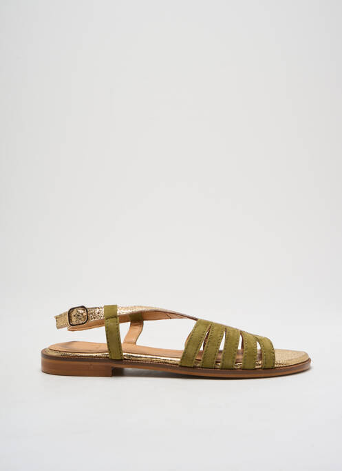 Sandales/Nu pieds vert ALIWELL pour femme
