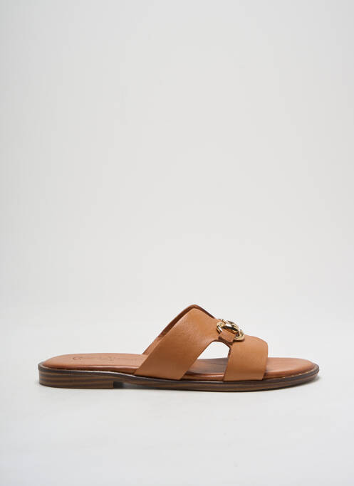 Mules/Sabots marron COCO ET ABRICOT pour femme