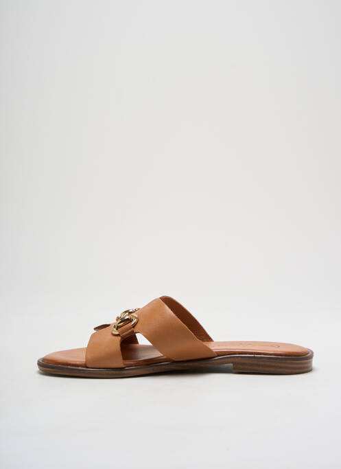 Mules/Sabots marron COCO ET ABRICOT pour femme