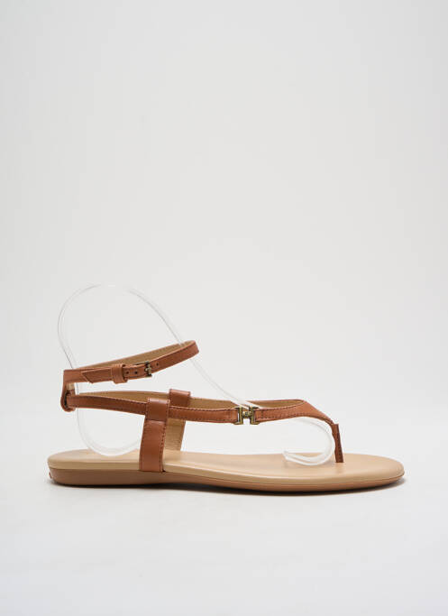 Tongs marron HOGAN pour femme