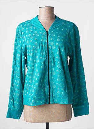 Veste casual coupe droite bleu SINOE BY BAMBOO'S femme