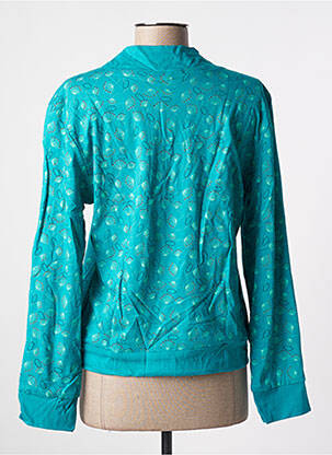 Veste casual coupe droite bleu SINOE BY BAMBOO'S femme