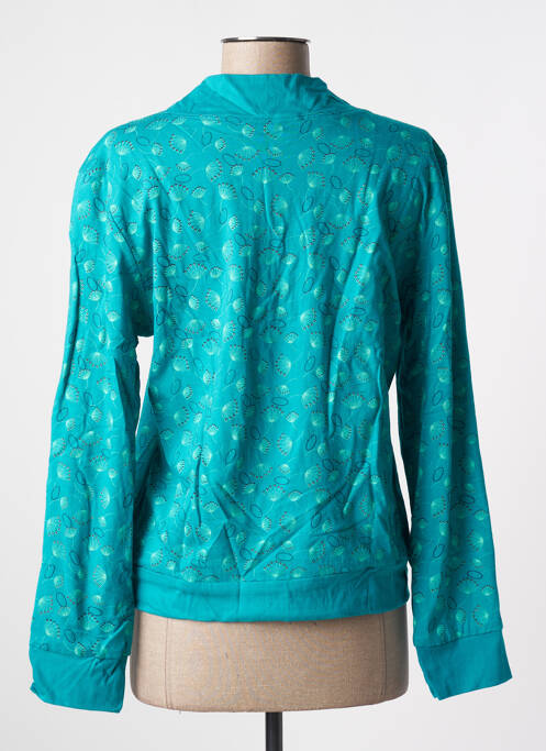 Veste casual coupe droite bleu SINOE BY BAMBOO'S femme