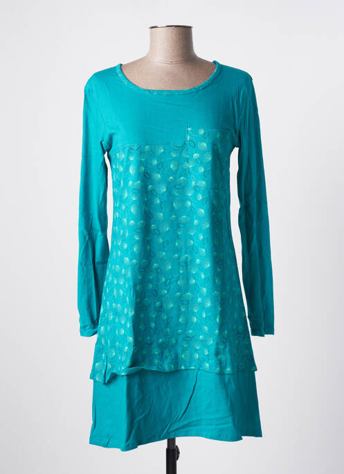 Robe mi-longue bleu SINOE BY BAMBOO'S pour femme