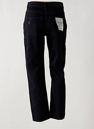 Jeans coupe droite taille haute taille haute noir ASTRID BLACK LABEL femme