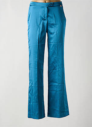 Pantalon flare stretch taille normale bleu AMELIE & AMELIE femme