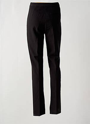 Pantalon slim stretch taille haute noir MANGO femme