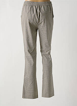 Pantalon droit stretch taille normale beige ONLY femme