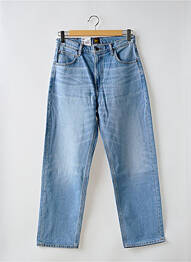 Jeans coupe droite stretch taille haute bleu LEE homme