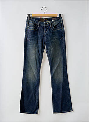Jeans bootcut stretch taille basse bleu LTB femme