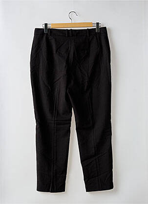 Pantalon droit stretch noir MANGO femme