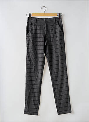 Pantalon slim stretch taille normale gris BRUCE & BUTLER  homme