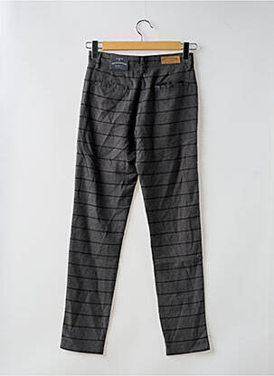 Pantalon slim stretch taille normale gris BRUCE & BUTLER  homme