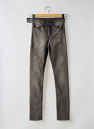 Jeans skinny taille normale taille normale gris CHEAP MONDAY femme