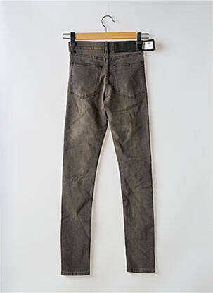 Jeans skinny taille normale taille normale gris CHEAP MONDAY femme