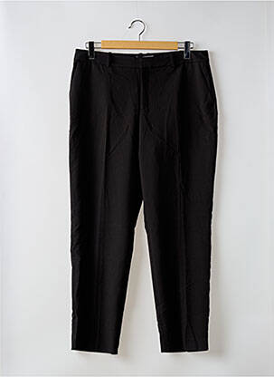 Pantalon droit noir MNG pour femme