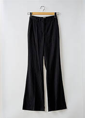 Pantalon flare noir PLEASE pour femme seconde vue