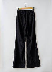 Pantalon flare noir PLEASE pour femme seconde vue