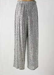 Pantalon large argent VERO MODA pour femme seconde vue