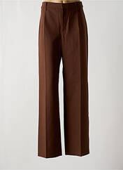 Pantalon large marron MNG pour femme seconde vue