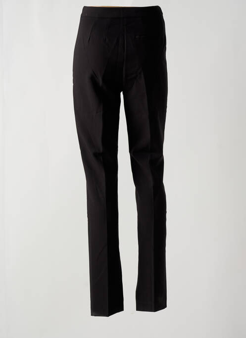 Pantalon slim stretch taille haute noir MANGO femme