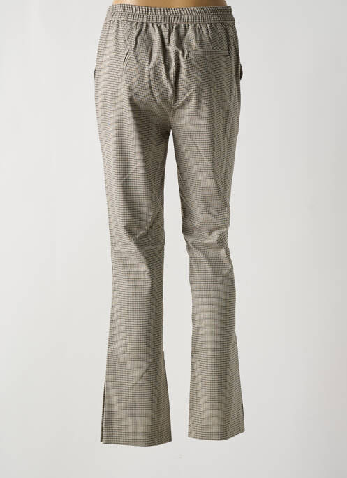 Pantalon droit stretch taille normale beige ONLY femme
