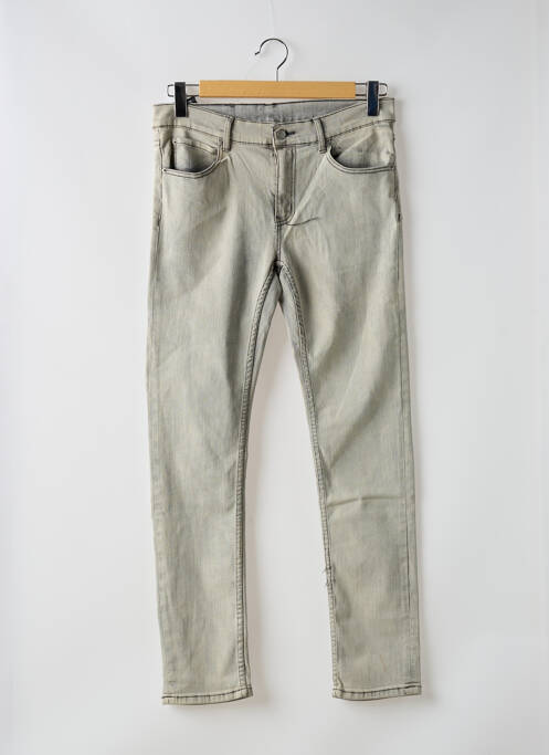 Jeans skinny gris CHEAP MONDAY pour homme